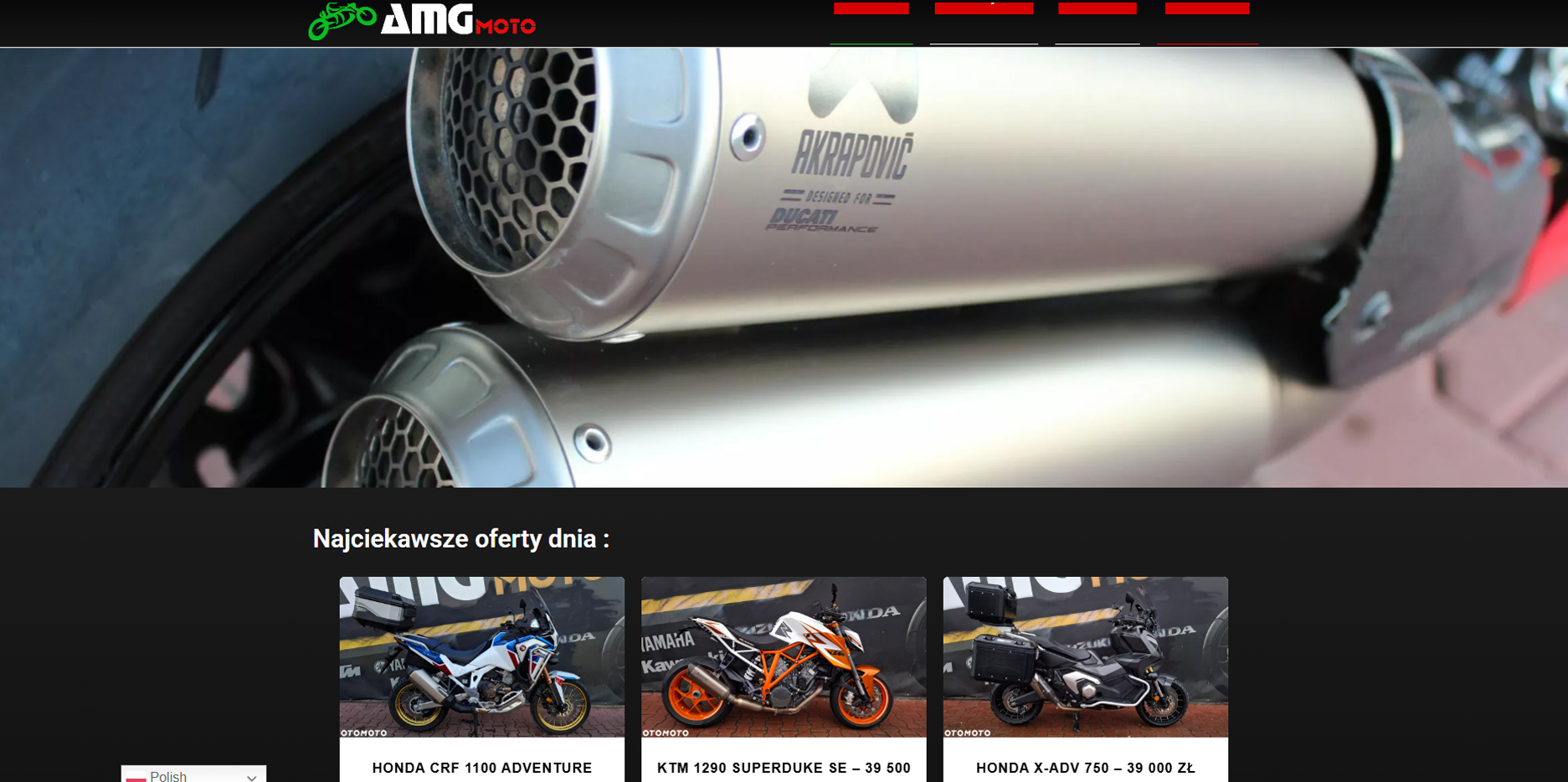 Motocykle używane Jaworzno strona www